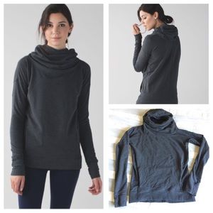 Lululemon Stress Less Hoodies Heather Gray